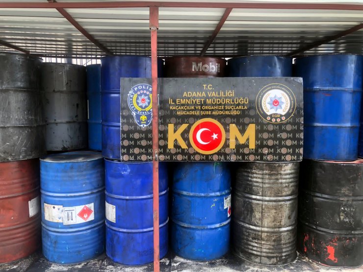 Adana’da kaçakçılık ve sahte içki operasyonu