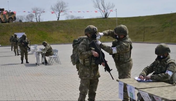NATO Alarm Tatbikatı Tekirdağ’da gerçekleştirildi