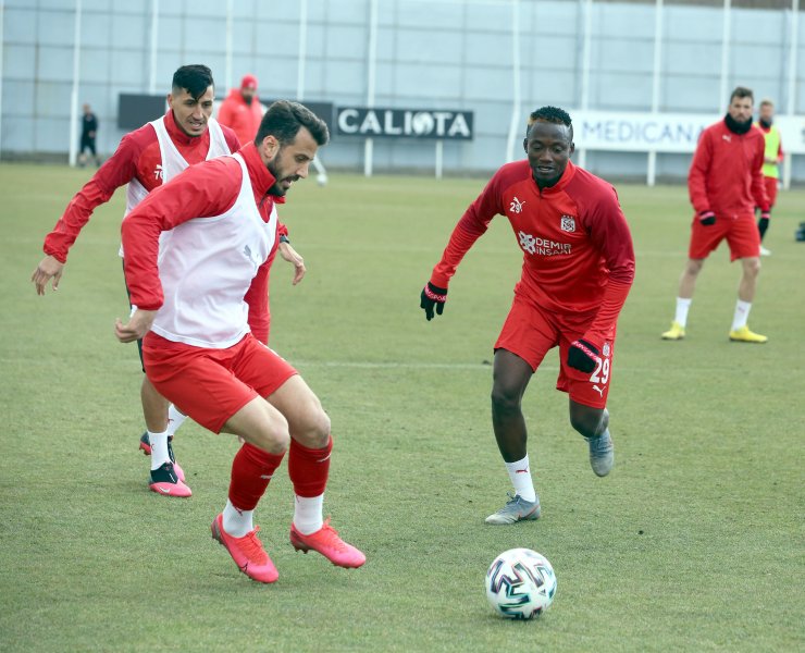 Sivasspor'da, Trabzonspor maçı hazırlıkları sürüyor