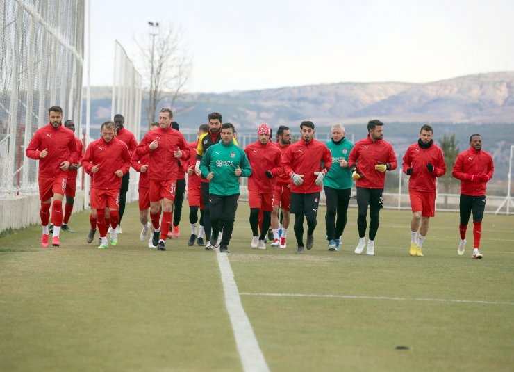 Sivasspor'da, Trabzonspor maçı hazırlıkları sürüyor
