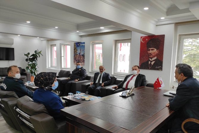 Beyşehir protokolü, Seydişehir Belediye Başkanı Tutal'ı ziyaret etti