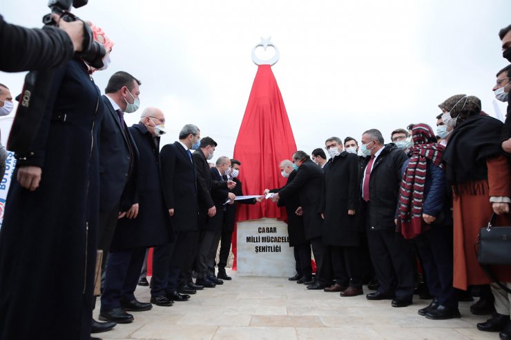 Denizli'nin ilk milli mücadele şehitliği açıldı