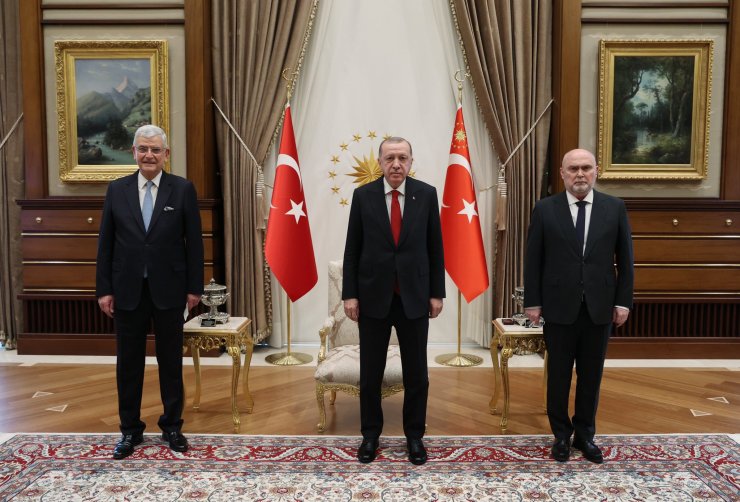 Cumhurbaşkanı Erdoğan, BM Genel Kurul Başkanı Bozkır'ı kabul etti