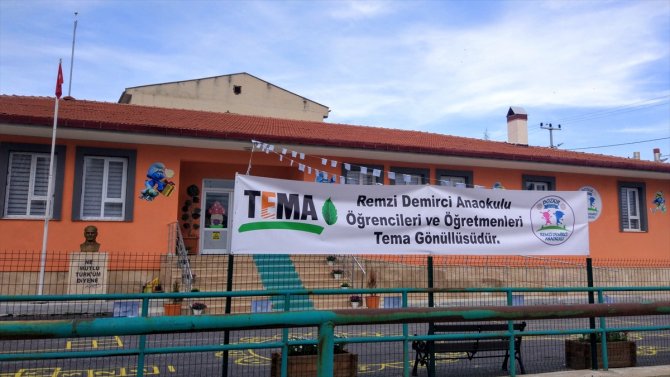 Remzi Demirci Anaokulu, Bozkır'da ilk "TEMA kurum gönüllüsü" anaokulu oldu
