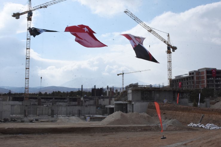 Konya'da Türkiye'nin ilk olimpik veledromunun temeli atıldı