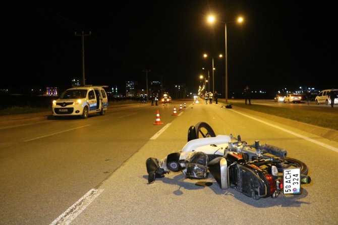 18 yaşındaki motosiklet sürücüsü kazada hayatını kaybetti