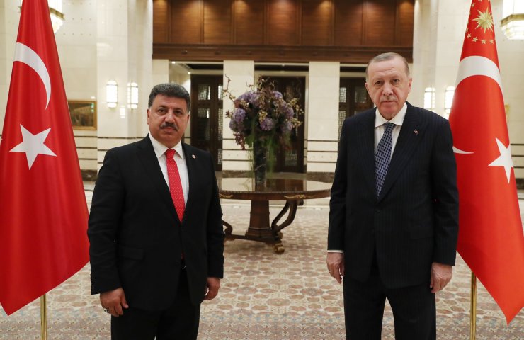Cumhurbaşkanı Erdoğan, Avrupa'daki Türk STK temsilcilerini kabul etti