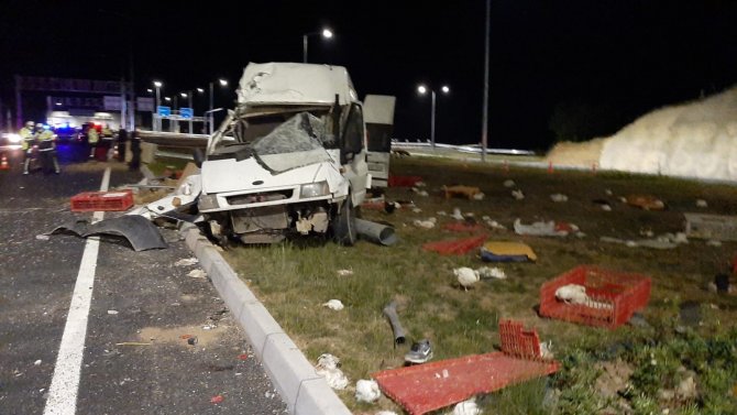 Elazığ’daki minibüs kazasında 1 kişi hayatını kaybetti