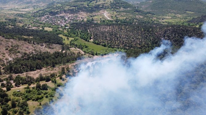 Balya’daki orman yangını kontrol altına alındı