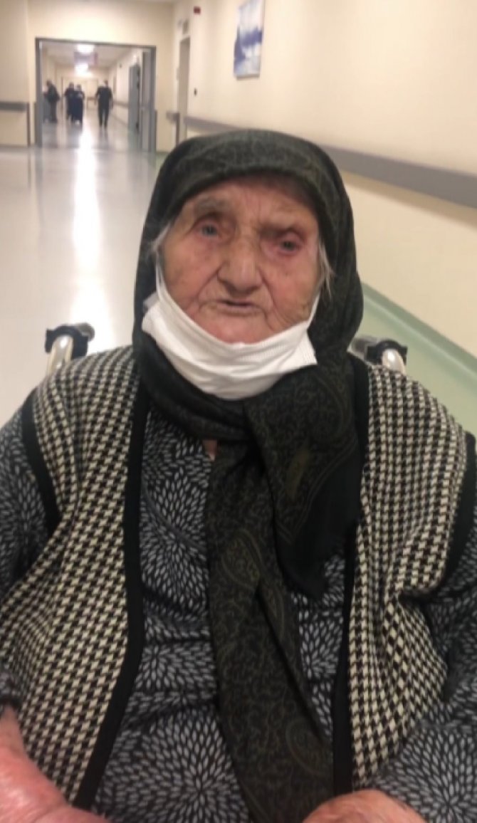 Konyalı 100 yaşındaki Peten ninenin Cumhurbaşkanı Erdoğan sevgisi