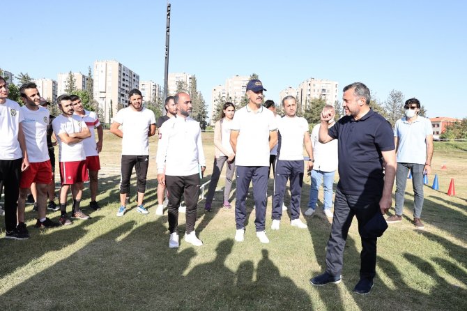 POMEM kursu açık alana taşındı