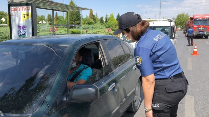 Konya’da polis denetimleri sürüyor