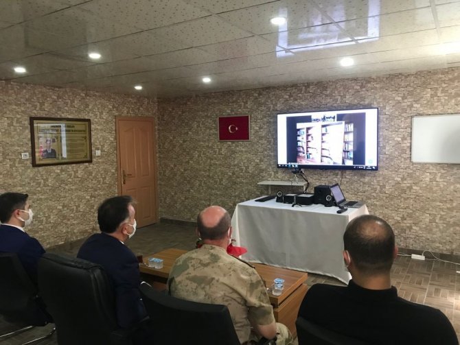 Adıyaman’da Şehit Cevdet Canördek Kütüphanesi açıldı