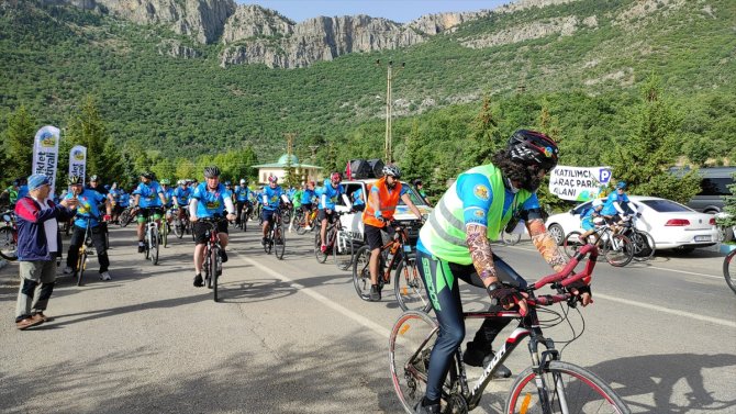 Seydişehir'de bu yıl ikincisi düzenlenen bisiklet festivali başladı