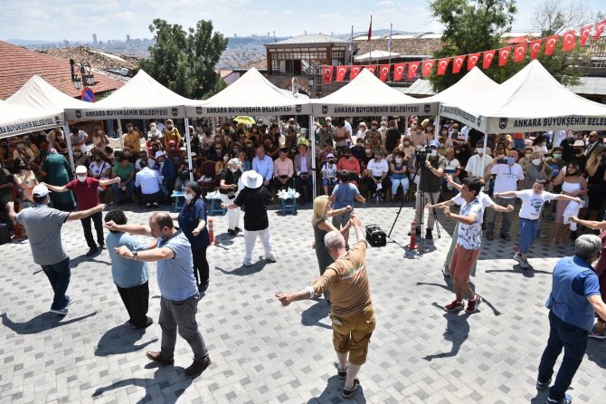 Ankara Kalesi “Kale Sanat Şenliği”yle renklendi