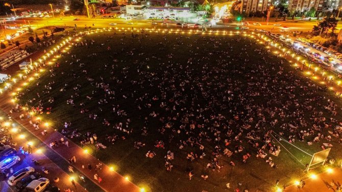 Talas’ta açık havada sinema keyfi yeniden başladı