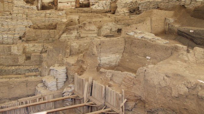 Çatalhöyük'te ikinci mahalleye rastlandı