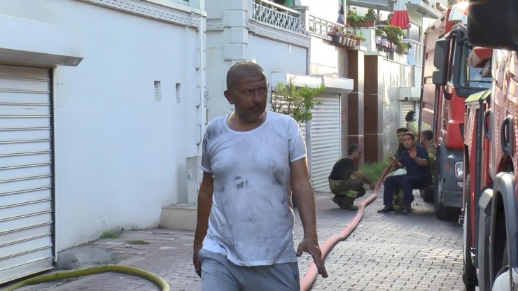 Arap turistlerin kaldığı villada yangın: 2 yaralı