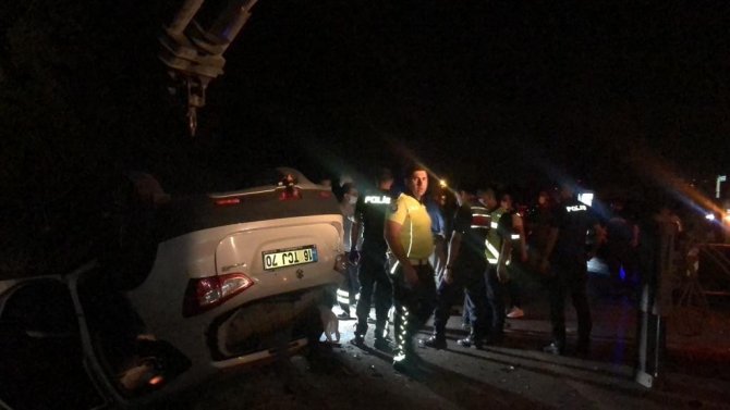 Bursa’da zincirleme kaza : 1 ölü, 2’si ağır 5 yaralı