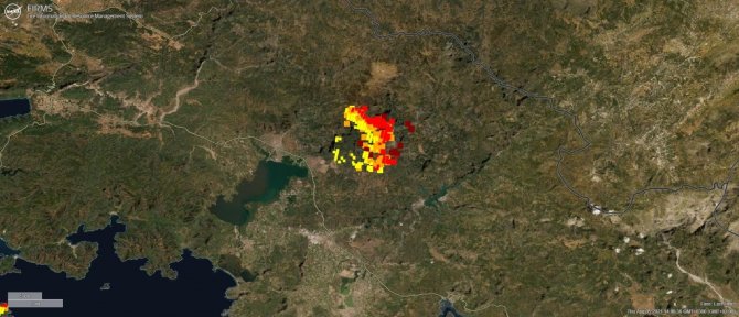 6 bin hektarın küle döndüğü Köyceğiz’de yangın devam ediyor