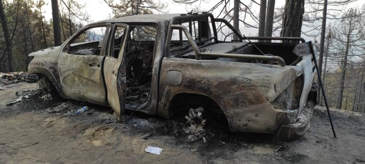 Karacasu'daki yangında 3'üncü gün; bir mahallede kısmi tahliye