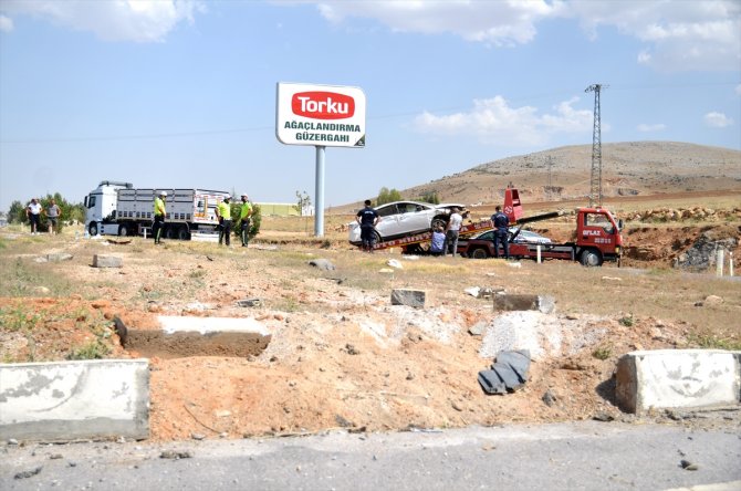 Konya'da takla atan araçtaki aynı aileden 4 kişi yaralandı