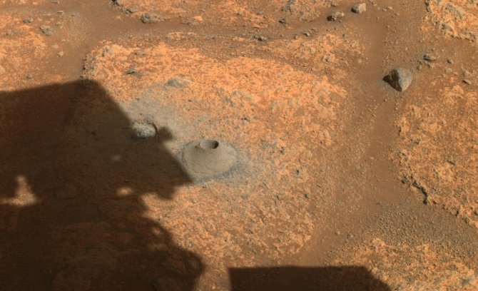 Mars kaşifi, kaya örneği toplamanın ilk denemesinde başarısız