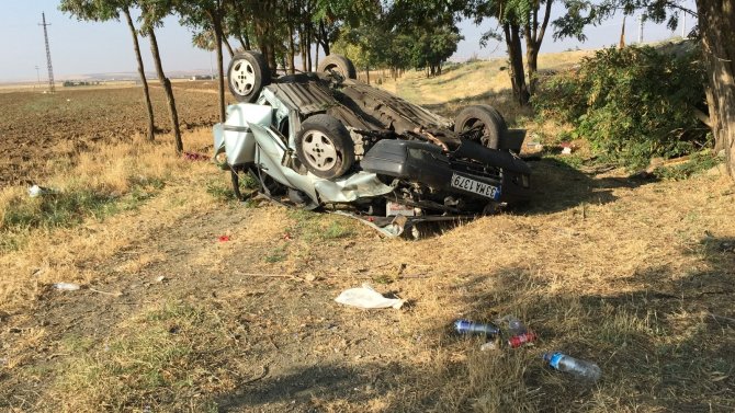 Konya'da feci kaza: Önündeki otomobile çarpıp taklalar attı: 4 yaralı