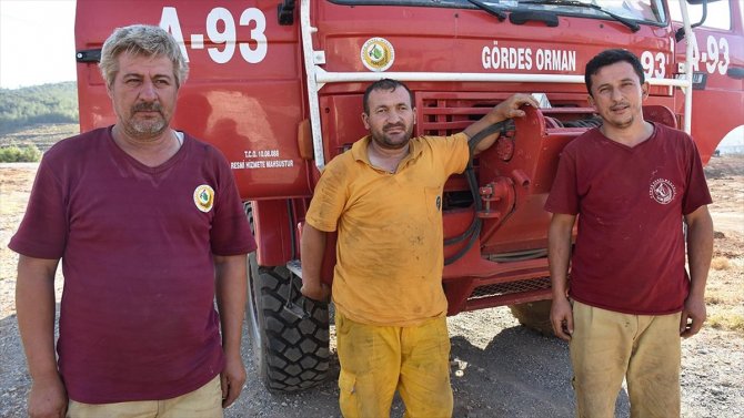 Kahraman 'alev savaşçıları'nın en büyük özlemi aileleri oldu