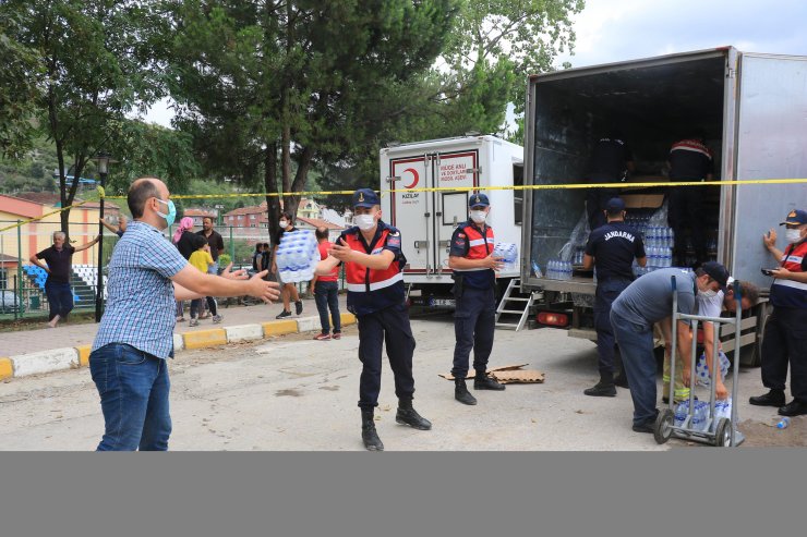 Selin hasarı gün ağarınca ortaya çıktı