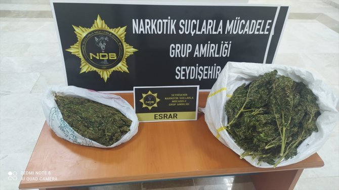 Konya'da uyuşturucu operasyonlarında yakalanan 37 zanlıdan 11'i tutuklandı