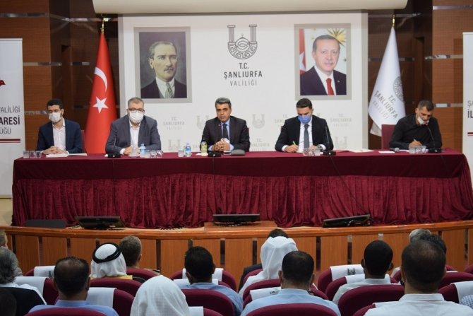 Şanlıurfa’da yaşayan Suriyeliler ve yabancılarla uyum toplantısı