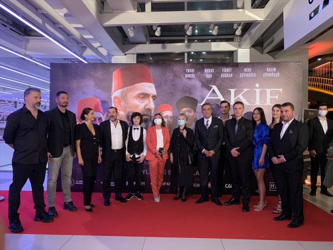 ''Akif'' filminin galası İstanbul'da yapıldı