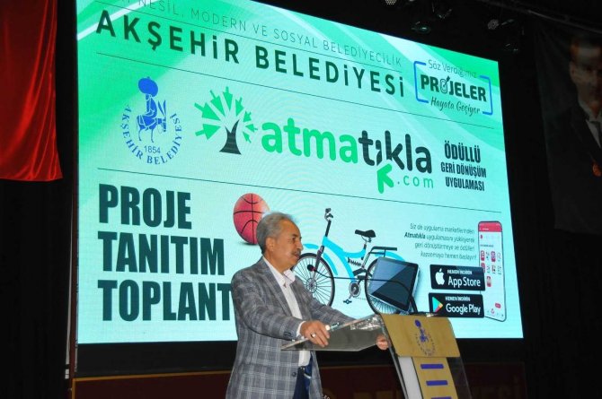 Akşehir Belediyesinden Türkiye’de bir ilk: "atmatıkla"