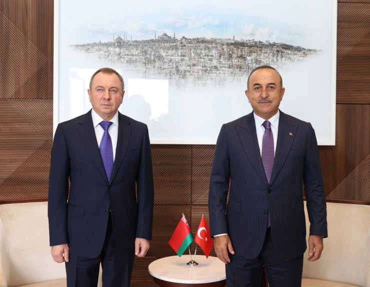 Dışişleri Bakanı Çavuşoğlu, Türkevi’ndeki temaslarına devam etti