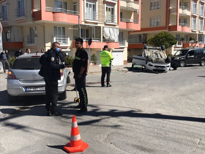 Konya'da trafik kazasında 5 kişi yaralandı