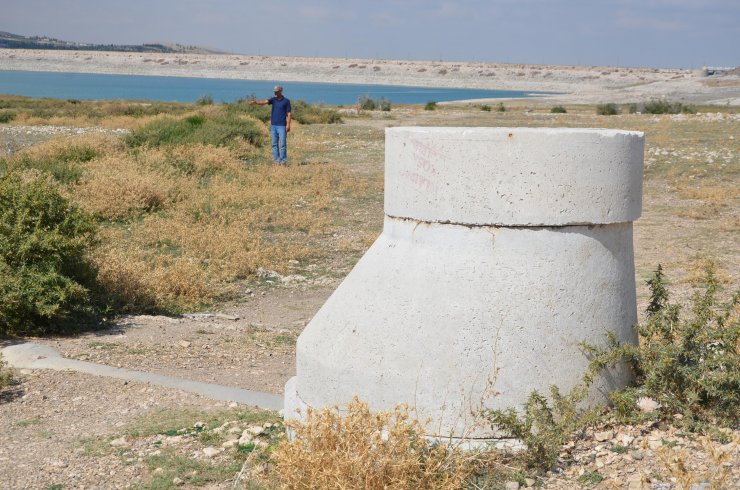 Kanalizasyon suları, baraj göletine akıyor