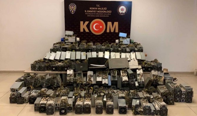 Konya’da kripto para operasyonu: 1 gözaltı