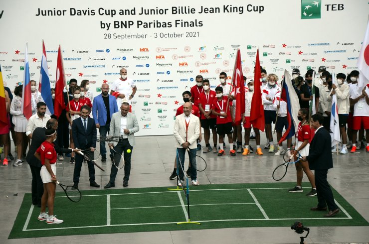 BNP Paribas Jr. Davis Cup ve Jr. Billie Jean King Cup Finalleri’nin açılış seremonisi yapıldı