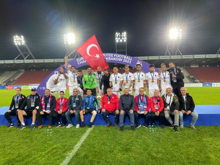 TFF'den Ampute Milli Futbol Takımı'na 1.5 milyon lira başarı ödülü