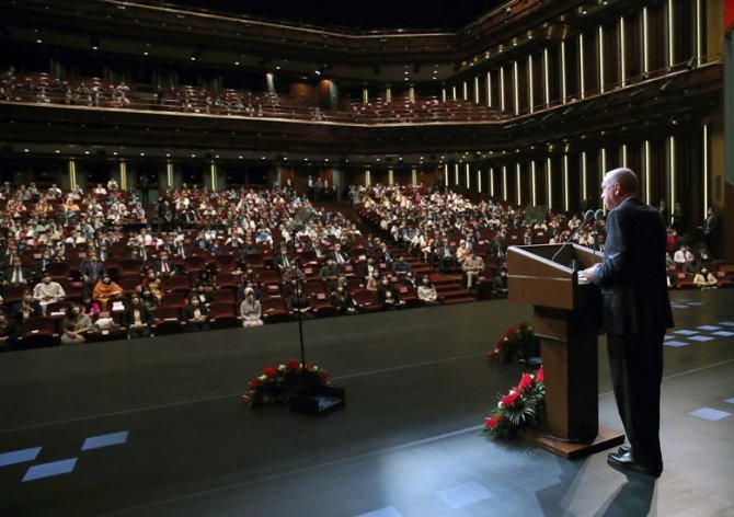 Bartın Üniversitesi, Cumhurbaşkanlığı Külliyesi’nde Akademik yıl açılış törenine katıldı