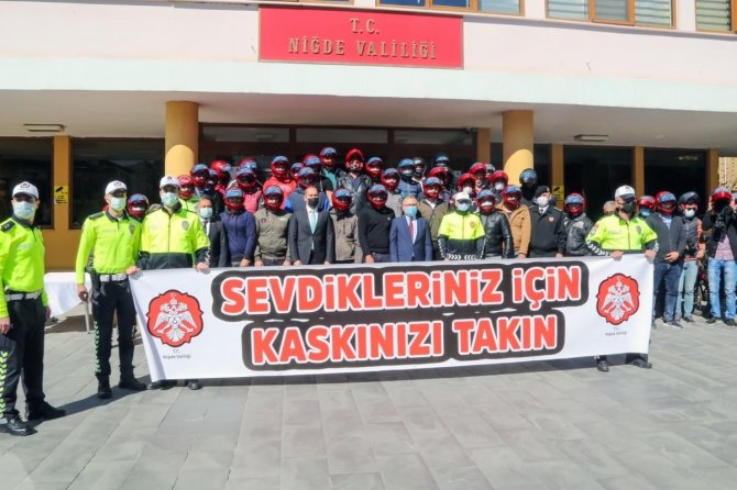 ‘Sevdikleriniz için kaskınızı takın’