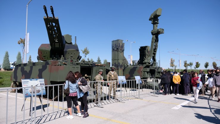 'Hisar A+' Hava Savunma Sistemi, Konya'da sergilendi
