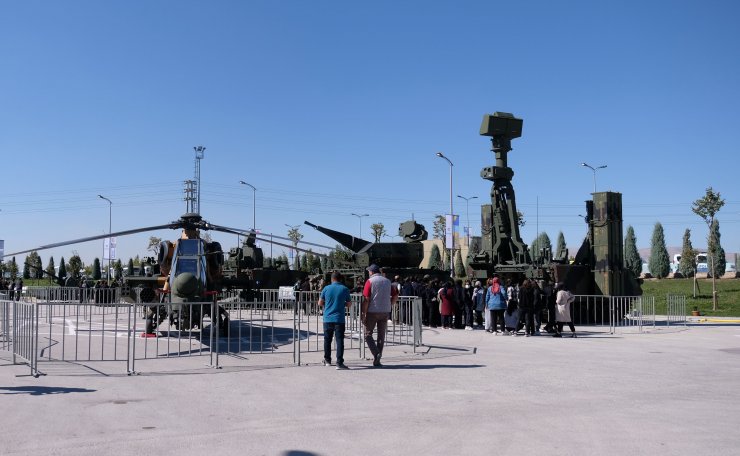 'Hisar A+' Hava Savunma Sistemi, Konya'da sergilendi