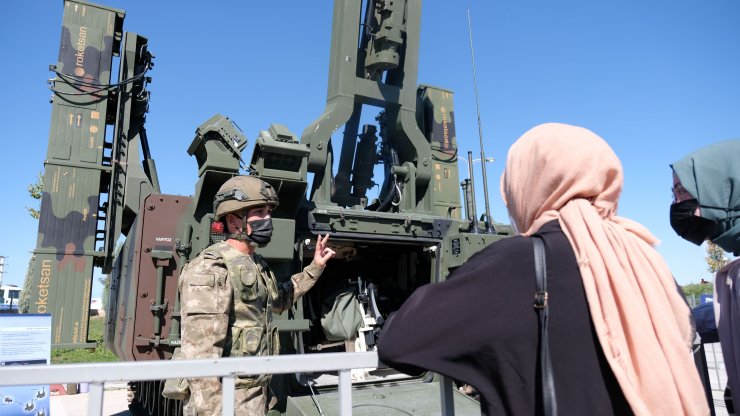 'Hisar A+' Hava Savunma Sistemi, Konya'da sergilendi