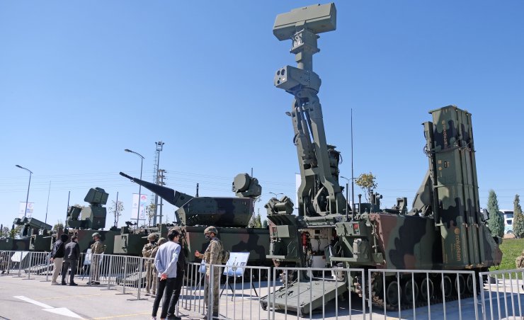'Hisar A+' Hava Savunma Sistemi, Konya'da sergilendi