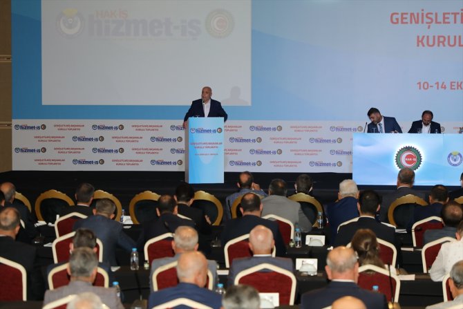 Hak-İş Genel Başkanı Arslan; Emperyalist güçler Türkiye'yi bölmek istiyor