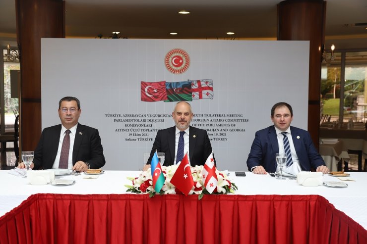 Dışişleri Komisyonu Başkanı Kılıç, Azerbaycan ve Gürcistanlı mevkidaşlarıyla görüştü