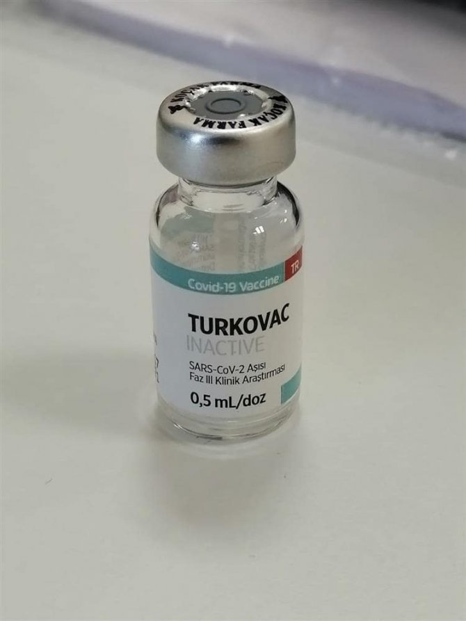 Konya’da ilk Turkovac aşısı gönüllüsüyle buluştu