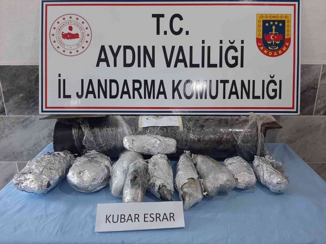 3 buçuk kilogram uyuşturucu ele geçirildi